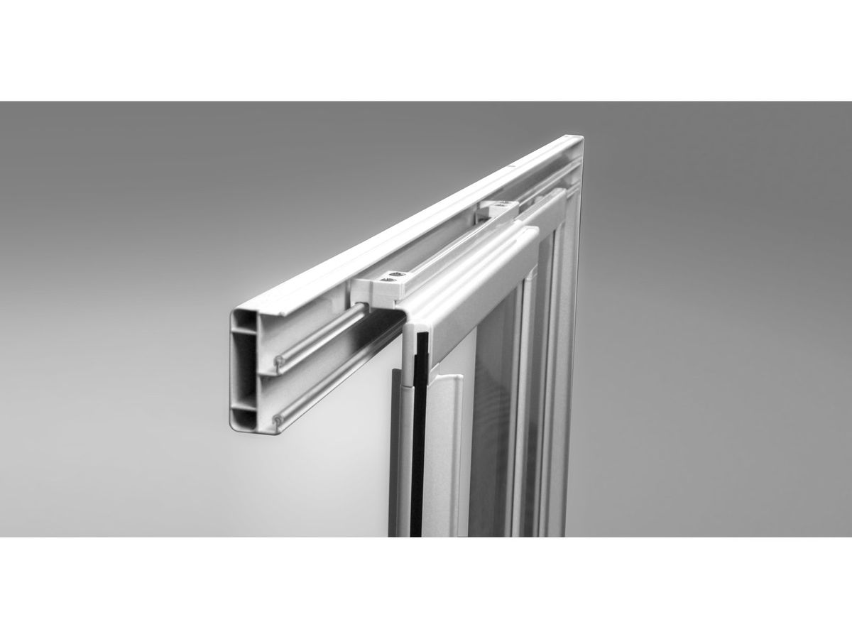 Dušo kabina Ravak Supernova SKCP4-90 195 balta+stiklas Transparent 3117O102Z1