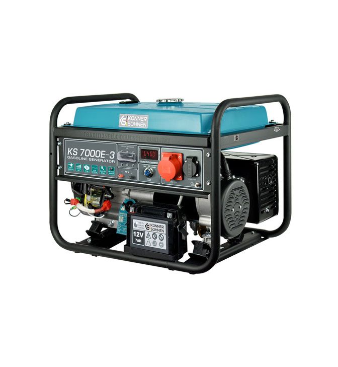 Generatorius benzininis 5500W, KS 7000E-3, KÖNNER & SÖHNEN Generatorius benzininis 5500W, KS 7000E-3, KÖNNER & SÖHNEN