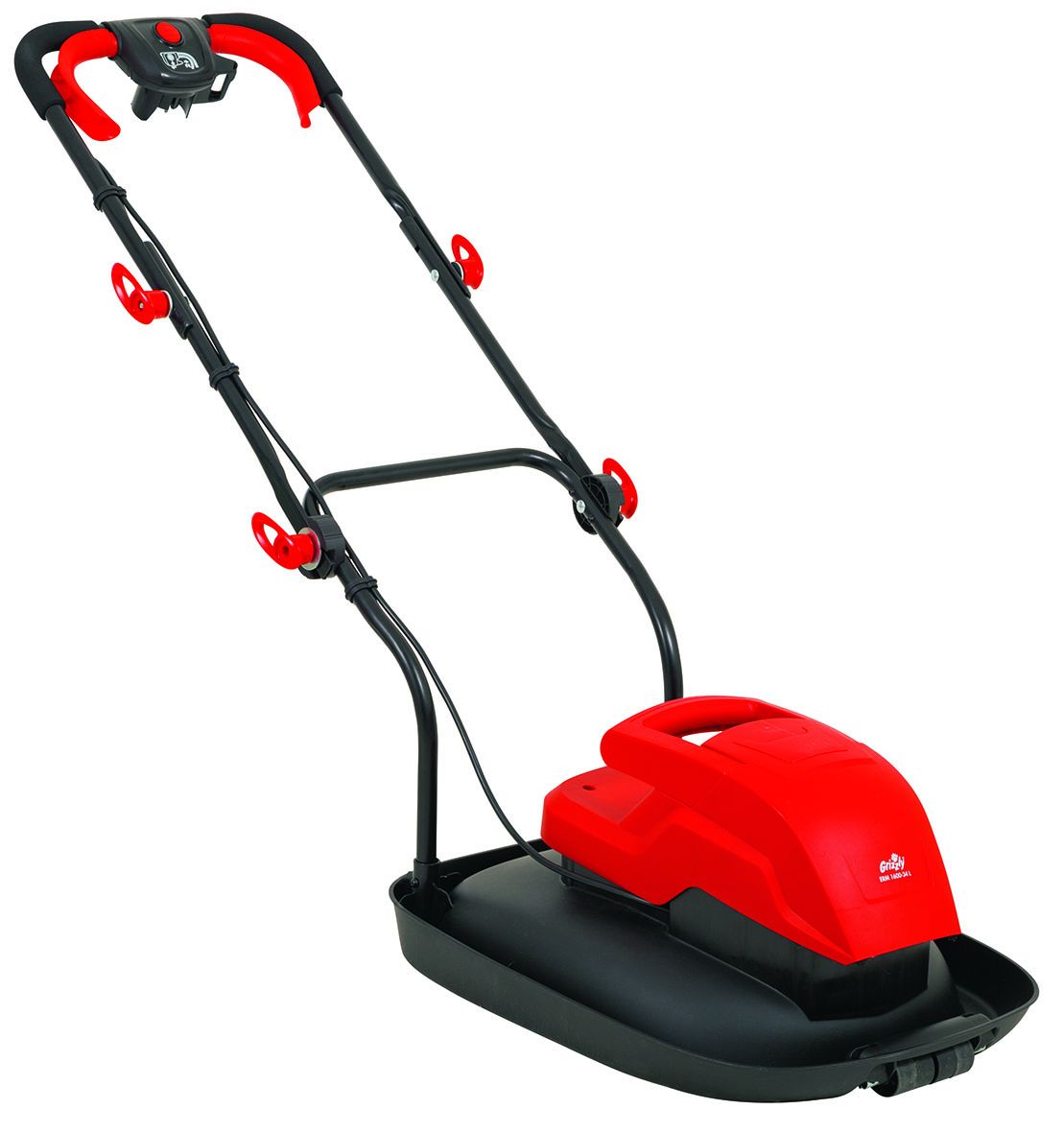 Elektrinė sklendžianti vejapjovė Grizzly ERM 1600-34 L, 1600 W