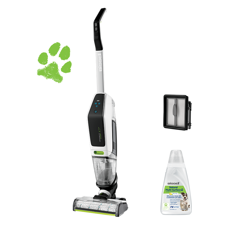 Dulkių siurblys-šluota Bissell CrossWave X7 Plus Cordless Pet Select, 3401N