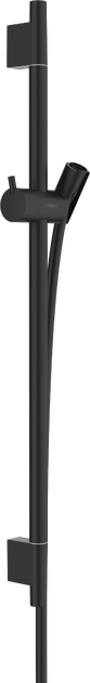 Dušo stovas HANSGROHE Unica S Puro 65 cm su Isiflex dušo žarna 160 cm, matinė juoda, 28632670 Dušo stovas HANSGROHE Unica S Puro 65 cm su Isiflex dušo žarna 160 cm, matinė juoda, 28632670