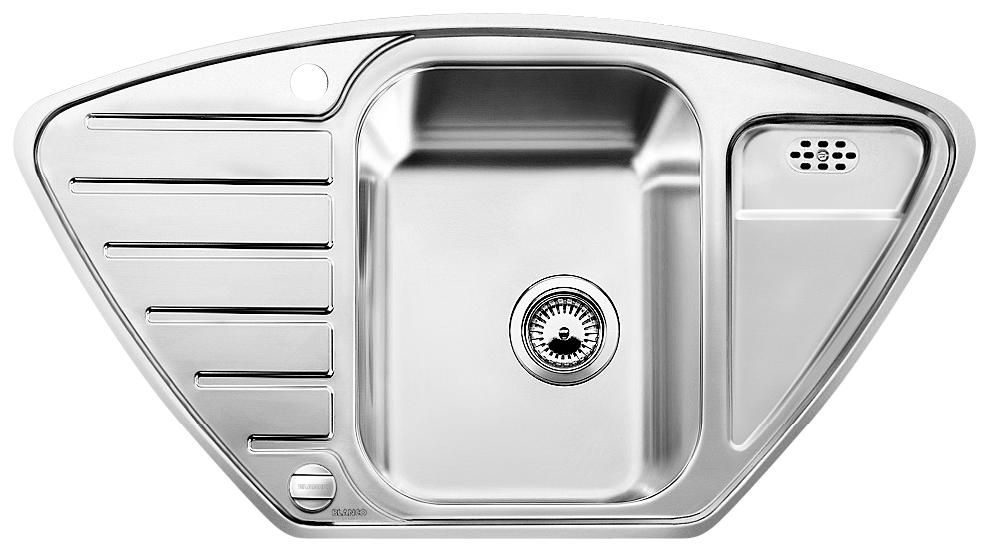 Plieninė plautuvė BLANCO LANTOS 9 E-IF Brushed M.AF