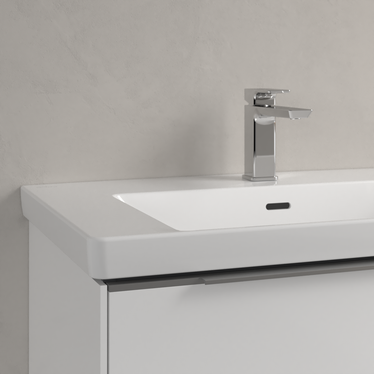 Praustuvas Villeroy & Boch SUBWAY 3.0, 800x470 mm, baltas CeramicPlus, 4A7080R1