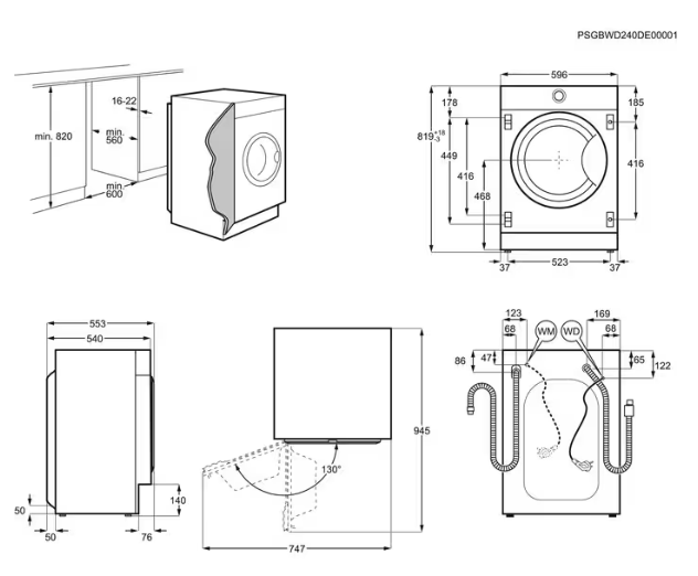 Skalbyklė ELECTROLUX EW7F448WI