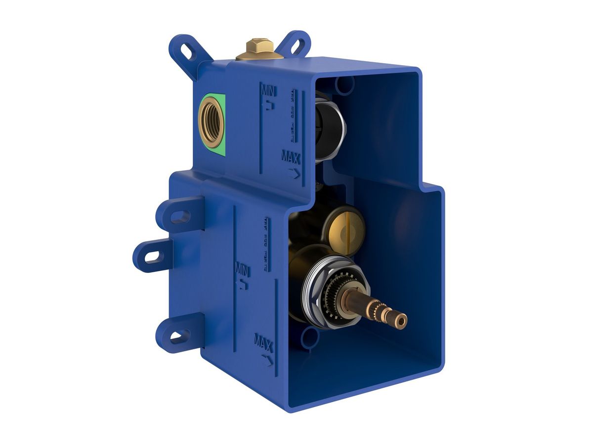 Termostatinis potinkinis maišytuvas 2 funkcijų be korpuso Ravak ES 063.60GLB.O2.RB07C, šlifuoto aukso, X070610 Termostatinis potinkinis maišytuvas 2 funkcijų be korpuso Ravak ES 063.60GLB.O2.RB07C, šlifuoto aukso, X070610