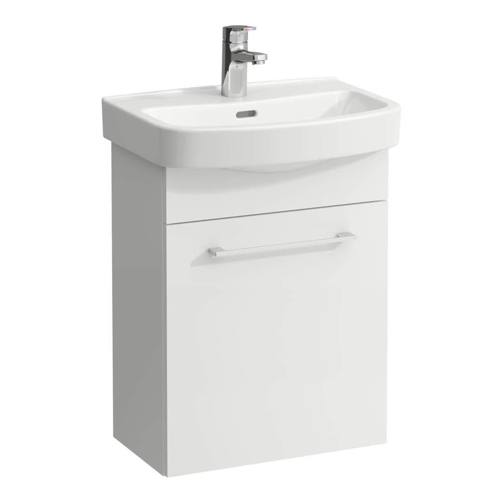 Vonios spintelė su praustuvu LAUFEN KOMPAS 50 cm, balta, H8631562201041 Vonios spintelė su praustuvu LAUFEN KOMPAS 50 cm, balta, H8631562201041