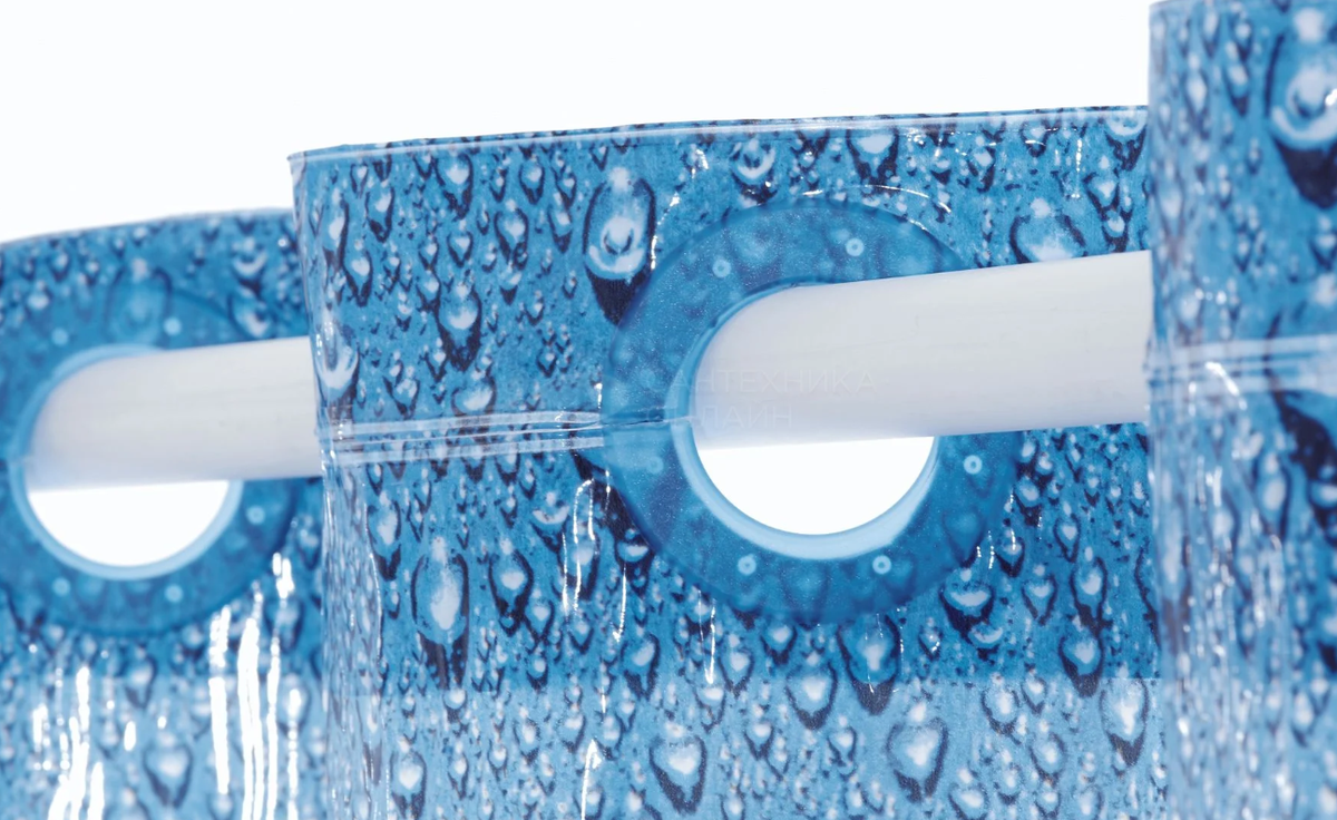 Dušo užuolaida Ridder Drops, 180x200 cm, 34330