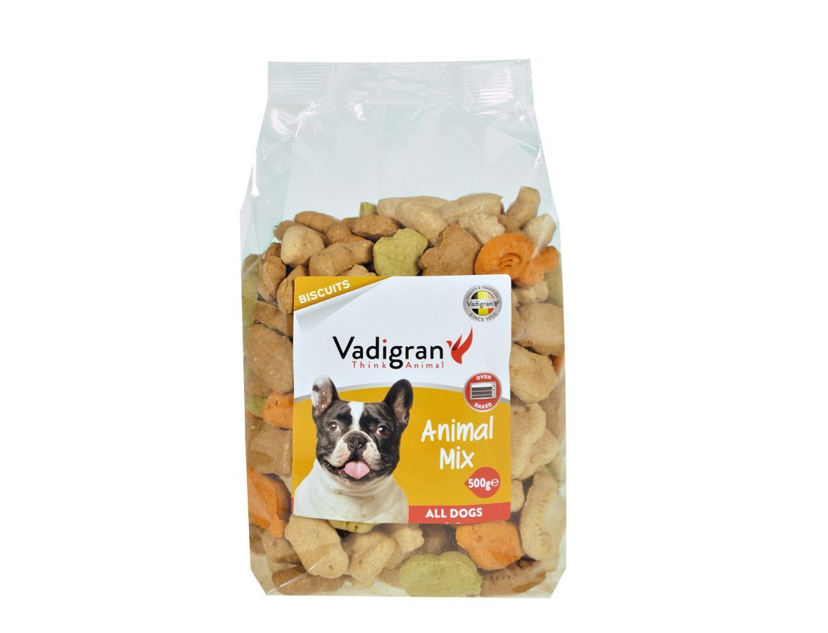 VADIGRAN Animal Mix sausainiai gyvūnėliai šunims 500g, 13177