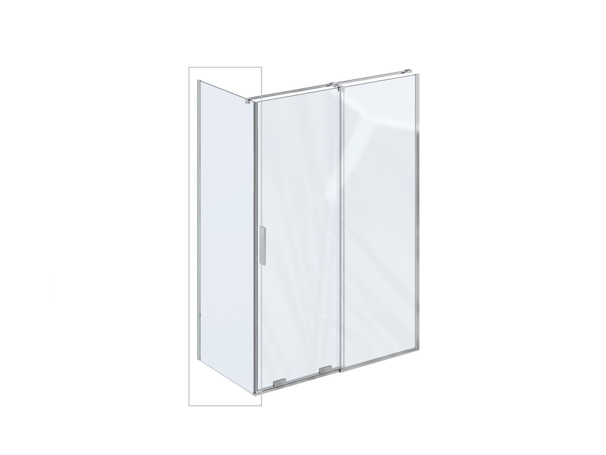 Stacionari sienelė Ravak Roll ROPS 90, blizgi+stiklas Transparent X90V70C00Z1 Stacionari sienelė Ravak Roll ROPS 90, blizgi+stiklas Transparent X90V70C00Z1