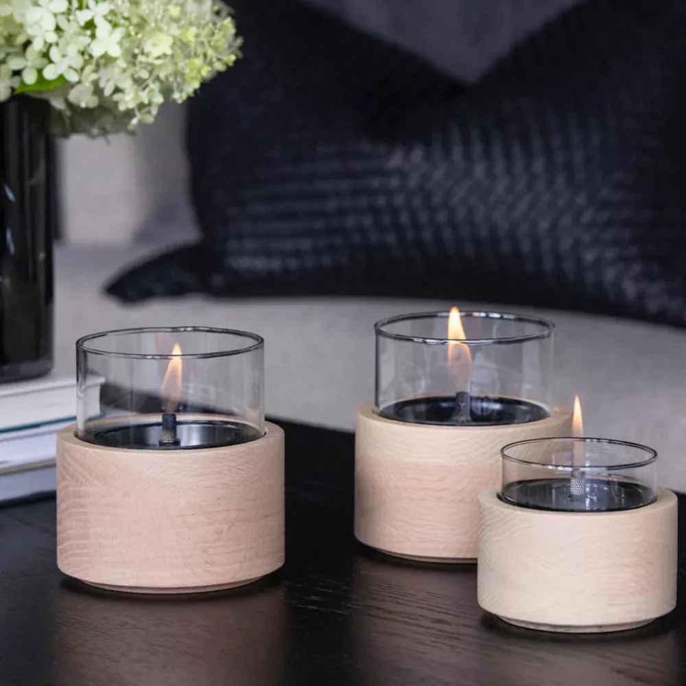 LOTUS 12 mini stalo židinys/žvakė, dek., naudojamas Tenderfuel skystis