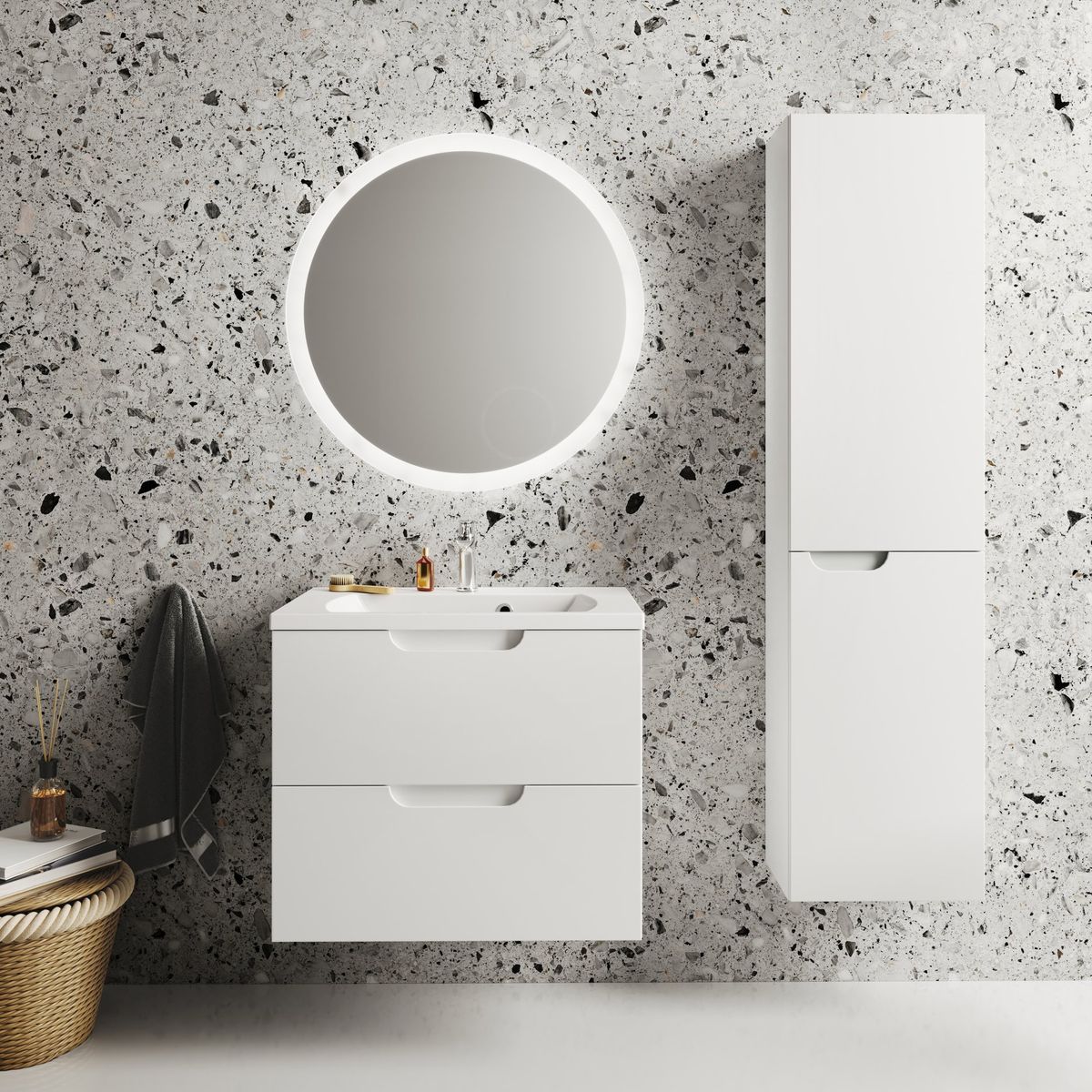 Veidrodis Orbit I 500 su apšvietimu, X000001573 Veidrodis Orbit I 500 su apšvietimu, X000001573