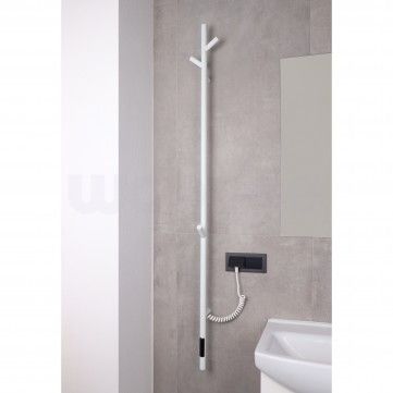 Elektrinis rankšluosčių džiovintuvas WOBBEE Burton 150 cm, baltas, W-BURT-150WH