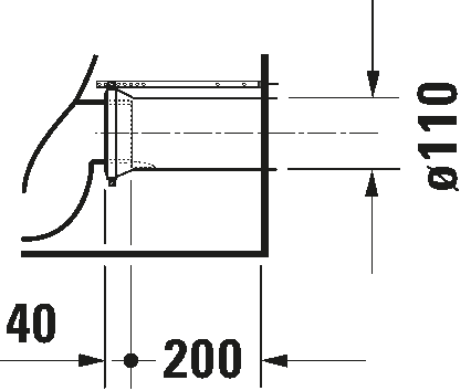 Pastatomas unitazas Duravit Durastyle Rimless, baltas, 2182090068