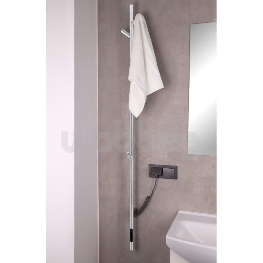Elektrinis rankšluosčių džiovintuvas WOBBEE Burton 150 cm, chromas