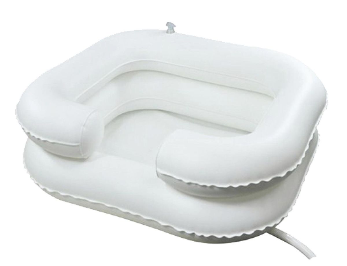 Gavlos plovimo kriauklė RIDDER AARHUS, balta, pripučiama, A314101