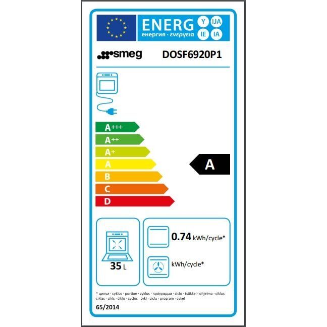 Dviguba orkaitė Smeg DOSF6920P1