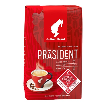 Kavos pupelės JULIUS MEINL Prasident Bohne, 500g