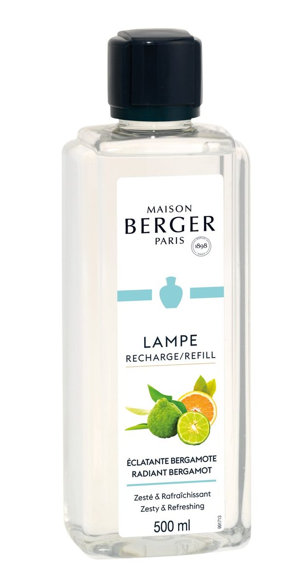 Kvapo papildymas lempai Maison Berger Radiant Bergamot 500 ml