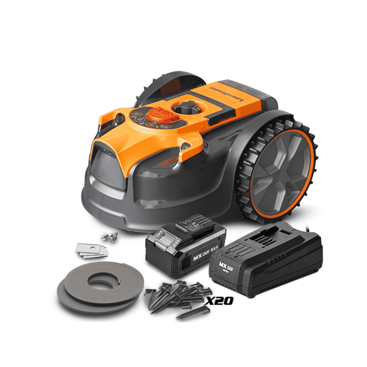 Vejos pjovimo robotas Lawnmaster 24 V, 8 Ah, 400m2 Vejos pjovimo robotas Lawnmaster 24 V, 8 Ah, 400m2