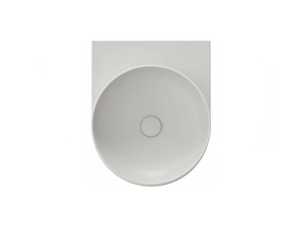 Keraminis praustuvas Ravak Yard 40, be angos maišytuvui, Smoke Grey, XJX0O040000
