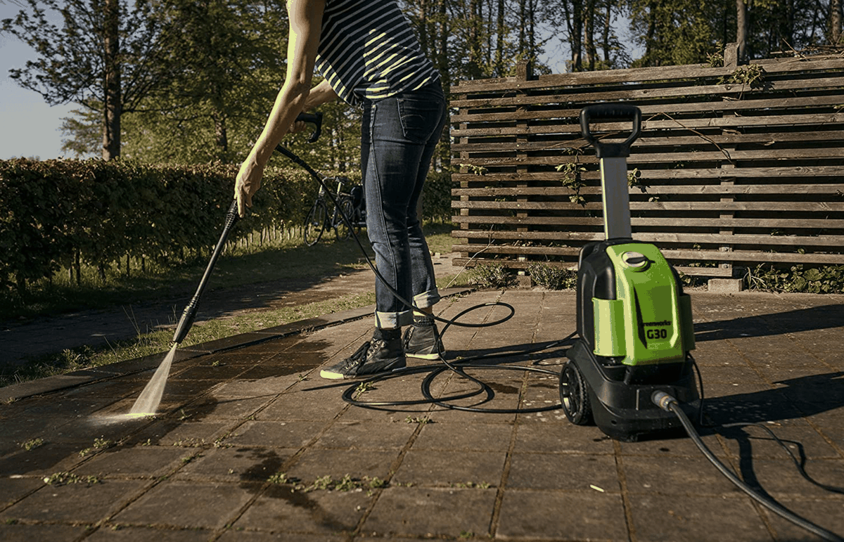 AUKŠTO SLĖGIO PLOVYKLA Greenworks G30