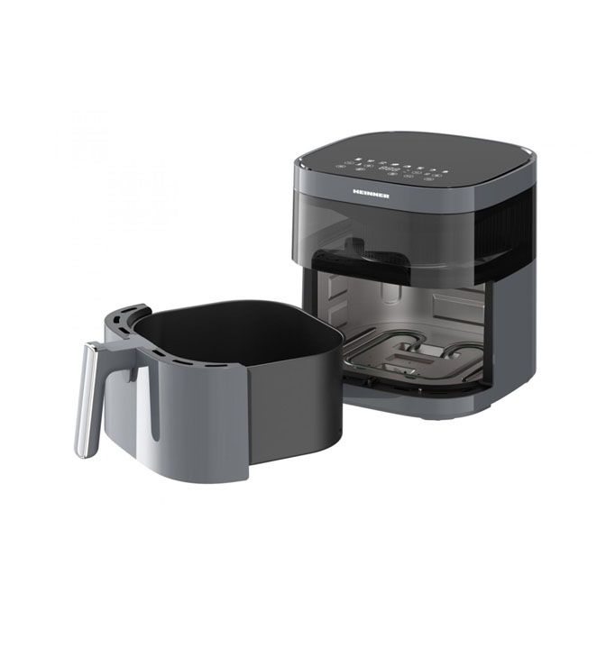 Karšto oro gruzdintuvė 2200W, 5.7L HAF-B6GRY17LG HEINNER Karšto oro gruzdintuvė 2200W, 5.7L HAF-B6GRY17LG HEINNER