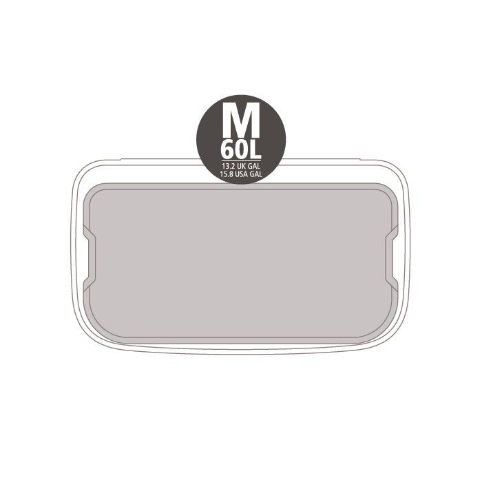 Šiukšlių dėžė Brabantia BO TOUCH BIN 60 L, Soft Grey, 255106