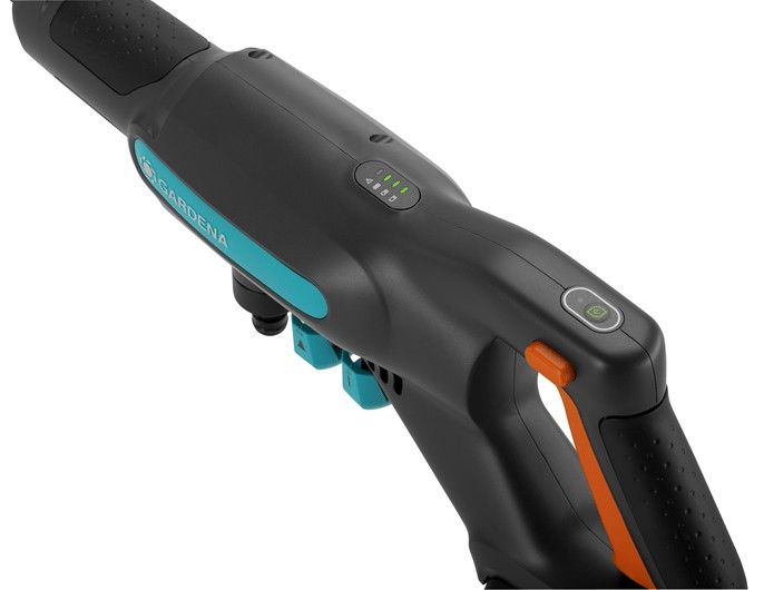 Vidutinio slėgio akumuliatorinė plovykla Gardena AquaClean 24 / 18V P4A, 14800-20 9704891-01 Vidutinio slėgio akumuliatorinė plovykla Gardena AquaClean 24 / 18V P4A, 14800-20 9704891-01