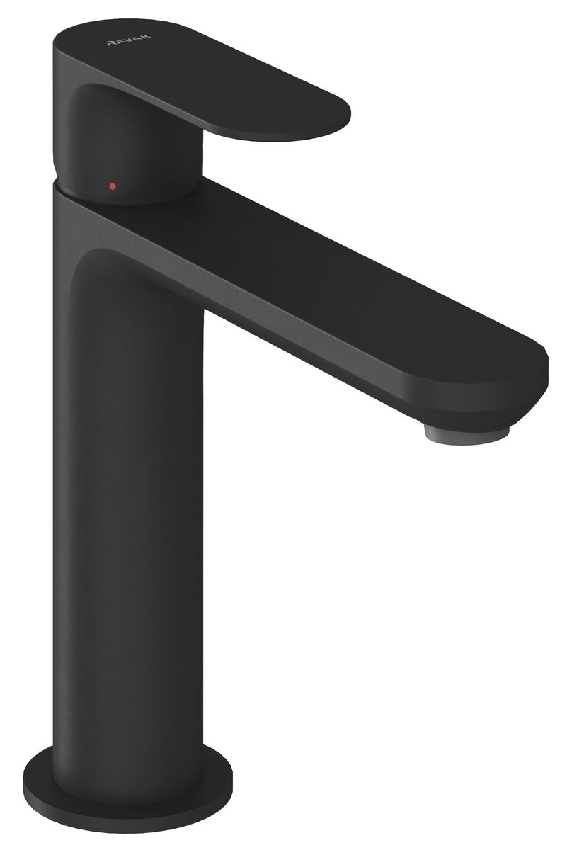 Praustuvo maišytuvas Ravak Eleganta 170 mm be dugno vožtuvo, Black Matt X070290
