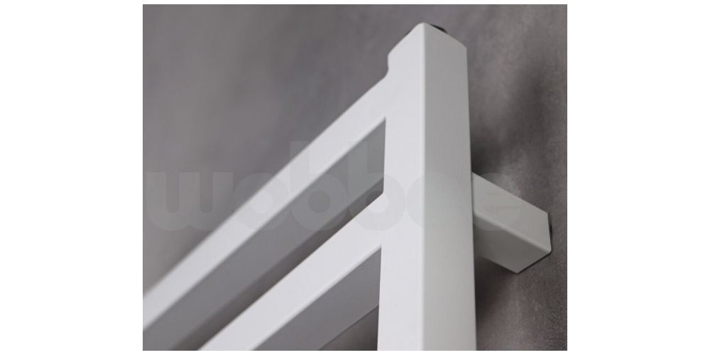 Elektrinis rankšluosčių džiovintuvas Wobbee Pentre 50x100 cm, kairinis, baltas Elektrinis rankšluosčių džiovintuvas Wobbee Pentre 50x100 cm, kairinis, baltas