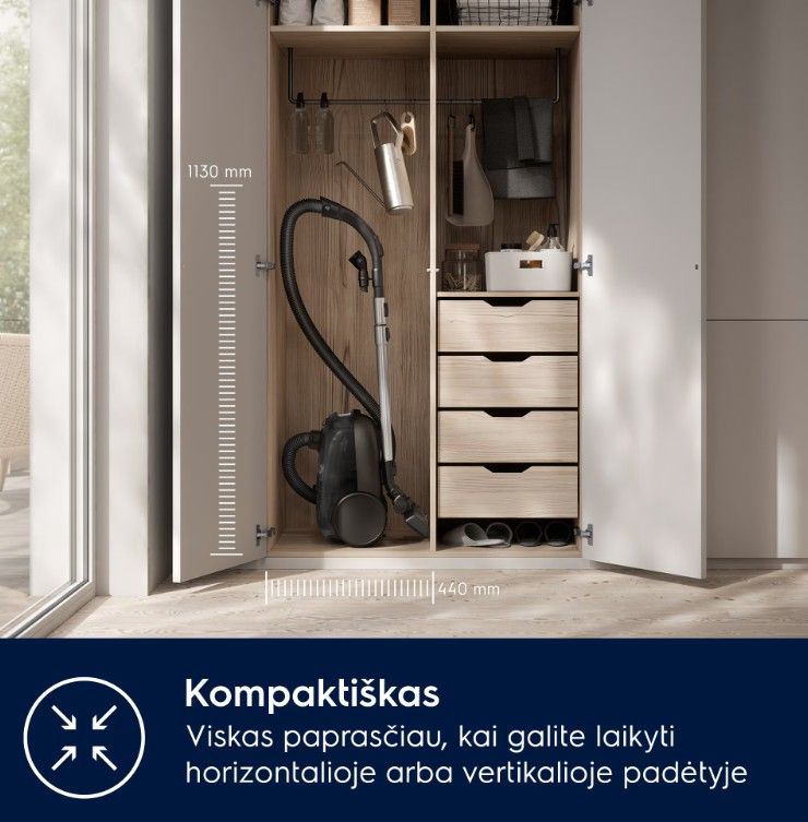 Dulkių siurblys Electrolux EB61C4DB Dulkių siurblys Electrolux EB61C4DB