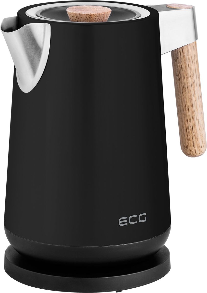 Elektrinis virdulys ECG RK 1768 Strix Timber Black Elektrinis virdulys ECG RK 1768 Strix Timber Black