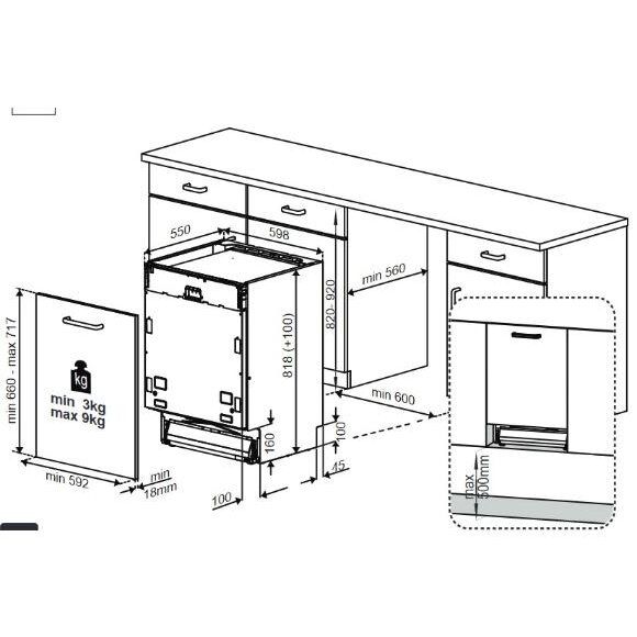 Indaplovė Beko BDIN38531D