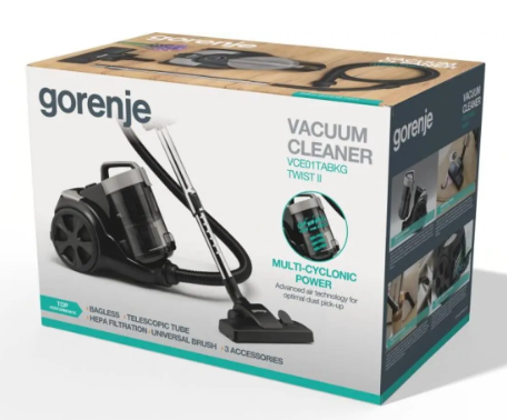 Dulkių siurblys GORENJE VCE01TABKG