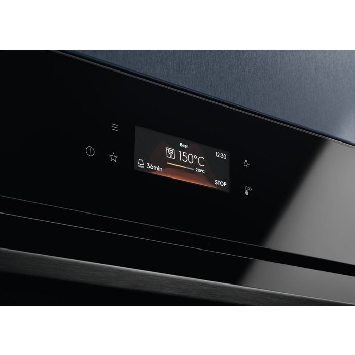 A+ klasės orkaitė ELECTROLUX COC8E39Z, daliniai garai (50%), 167 aut. kepimo programos