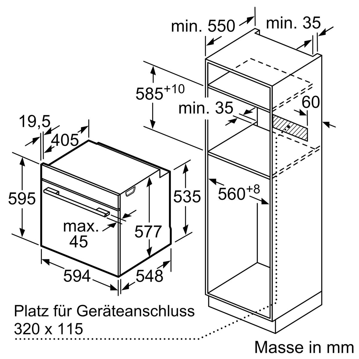 Įmontuojama orkaitė Siemens HB978GMB1 Įmontuojama orkaitė Siemens HB978GMB1