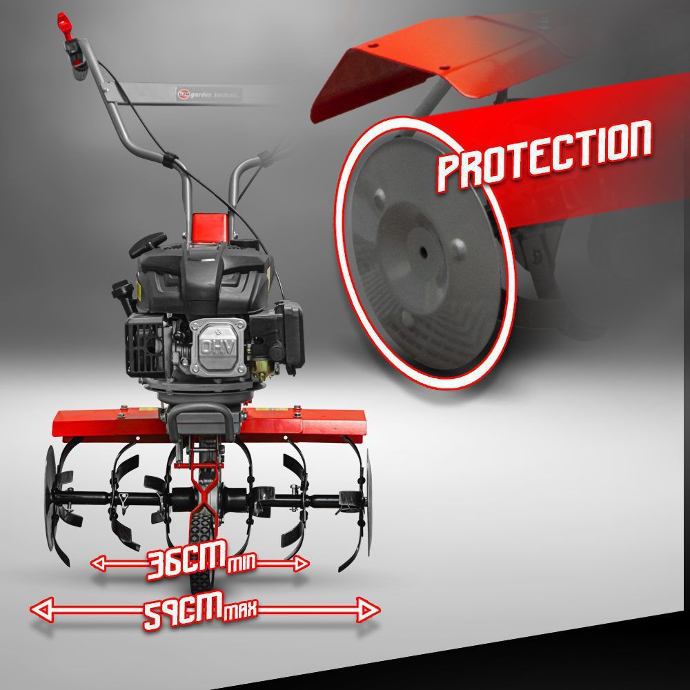 Benzininis kultivatorius ELEM GARDEN MTBT59-CC139L Benzininis kultivatorius ELEM GARDEN MTBT59-CC139L