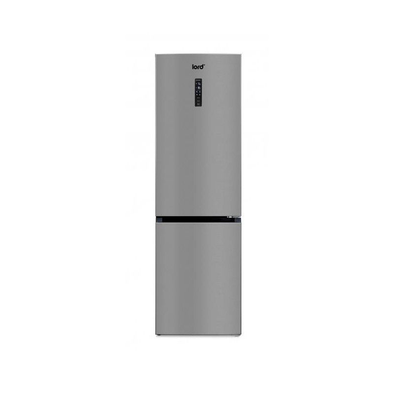 201 cm aukščio pilkos spalvos šaldytuvas su šaldikliu apačioje Lord C6 5.GN 201 cm aukščio pilkos spalvos šaldytuvas su šaldikliu apačioje Lord C6 5.GN