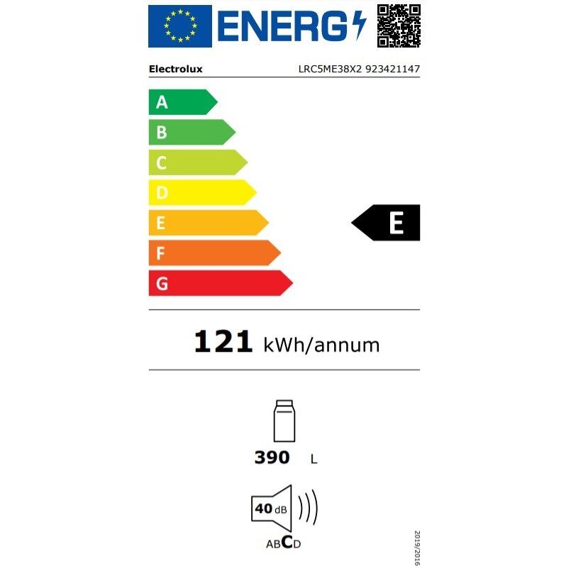 Šaldytuvas Electrolux LRC5ME38X2