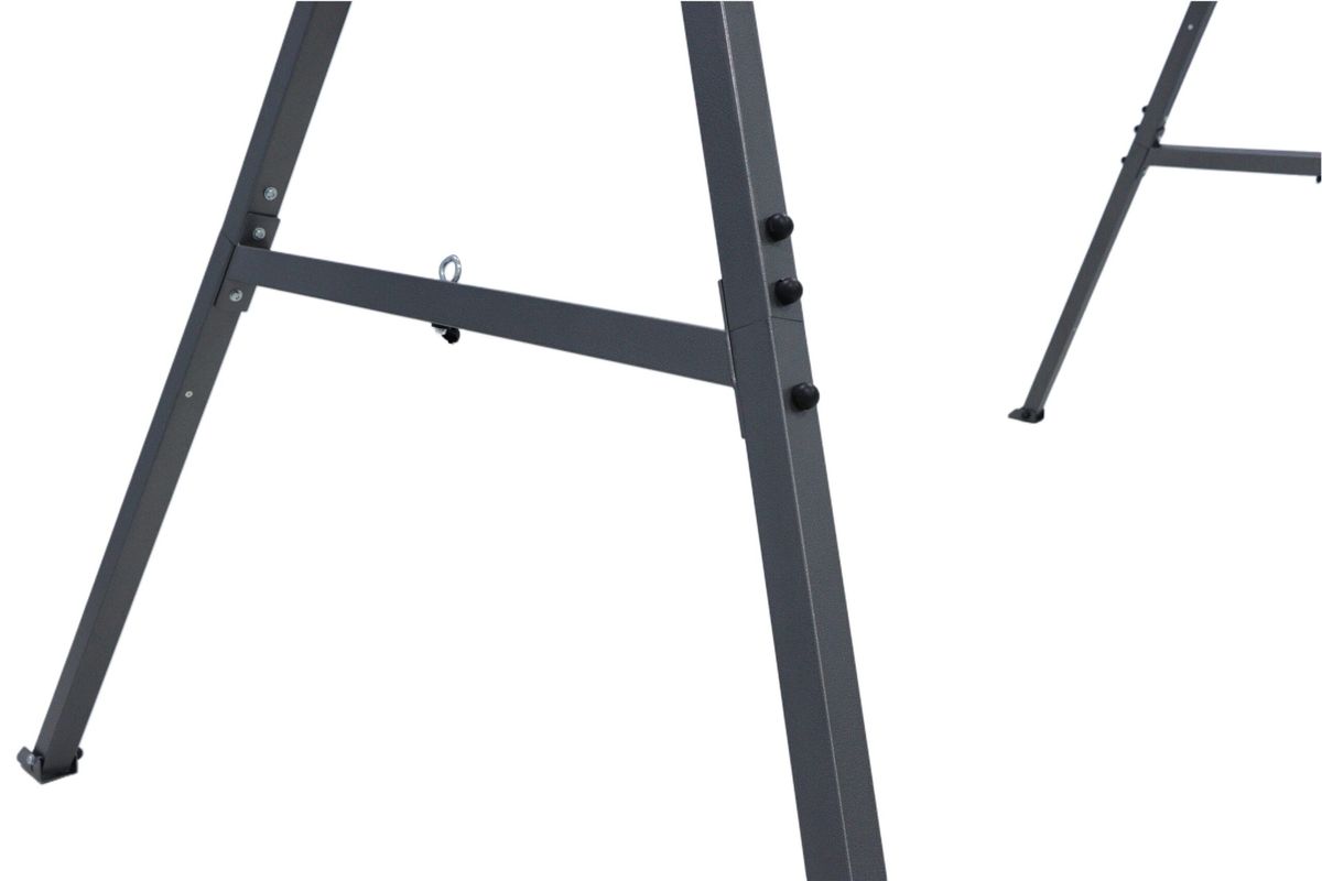 Metalinis sūpynių rėmas HATIS „Double Swing“, antracito Metalinis sūpynių rėmas HATIS „Double Swing“, antracito