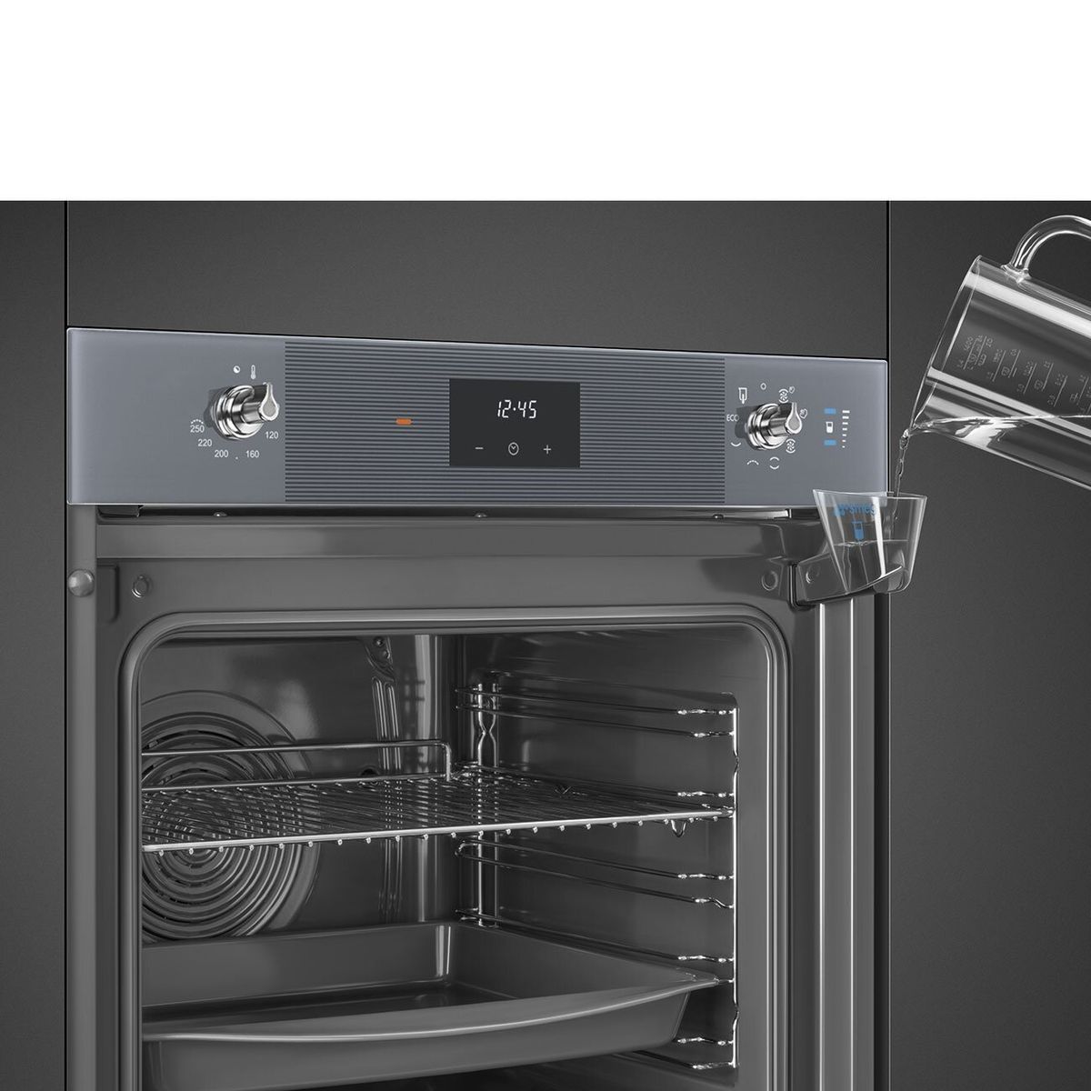 Orkaitė su garų funkcija Smeg SO6100S2S