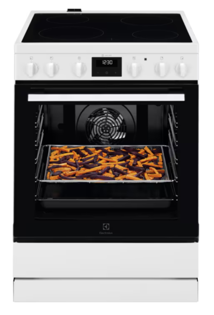 60 cm pločio viryklė ELECTROLUX LKR64023AW, balta