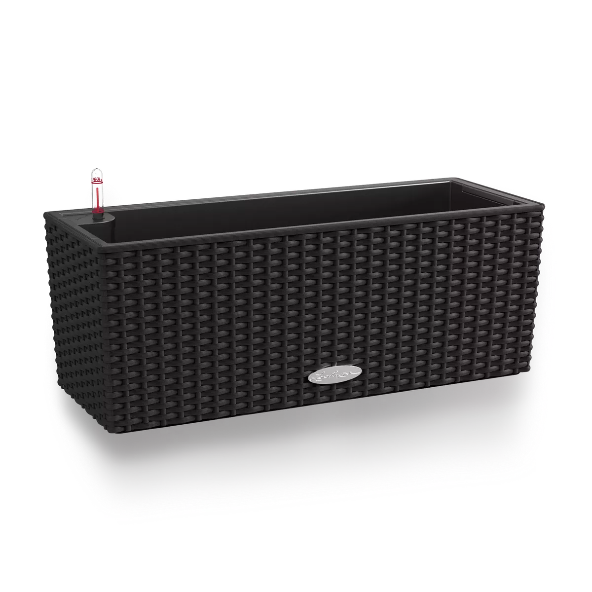 Vazonas Lechuza BALCONERA Cottage 50 grafito juodumo, 15609