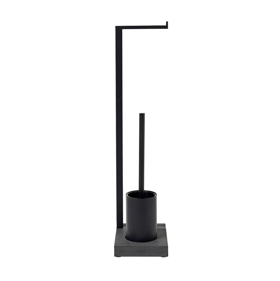 Tualeto šepetys MENOTO, 65 cm, juodas, 69151