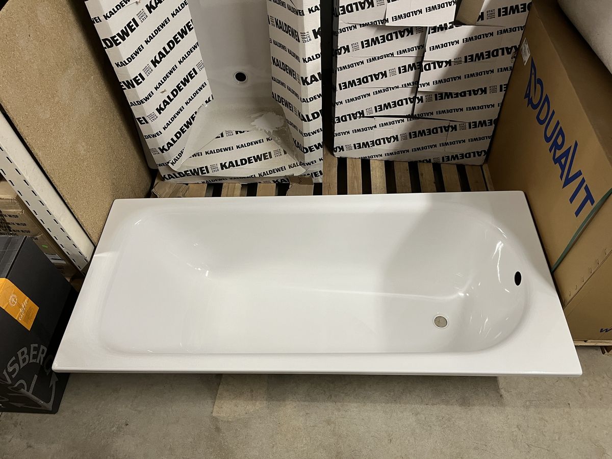 Plieninė vonia Kaldewei Saniform Plus 160x70 cm, balta