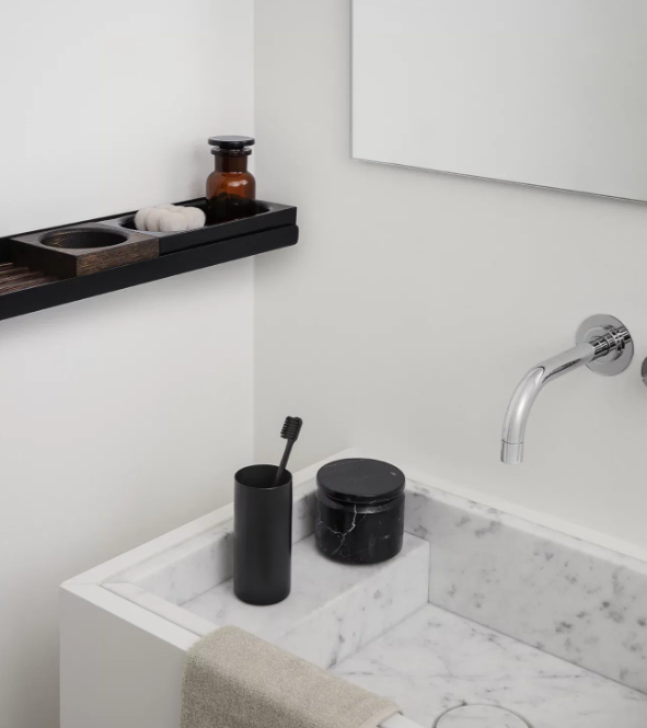 Lentynėlė dušui Blomus Modo, juoda, 69205