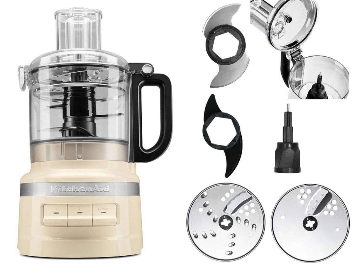 Virtuvinis kombainas KitchenAid 5KFP0719EAC, Almond Cream, 1,7L