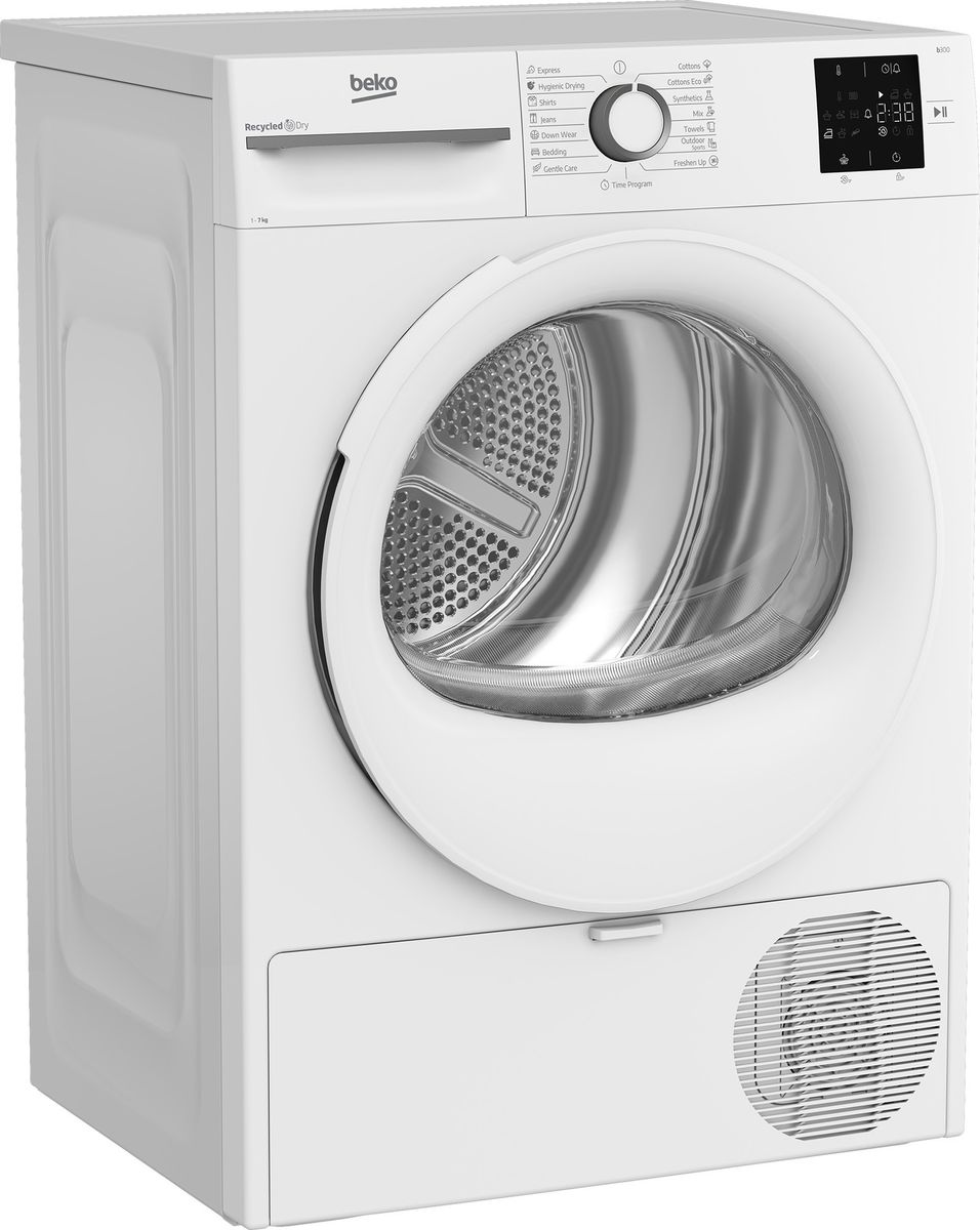 Džiovyklė Beko BM3T372E0W, 7 kg Džiovyklė Beko BM3T372E0W, 7 kg