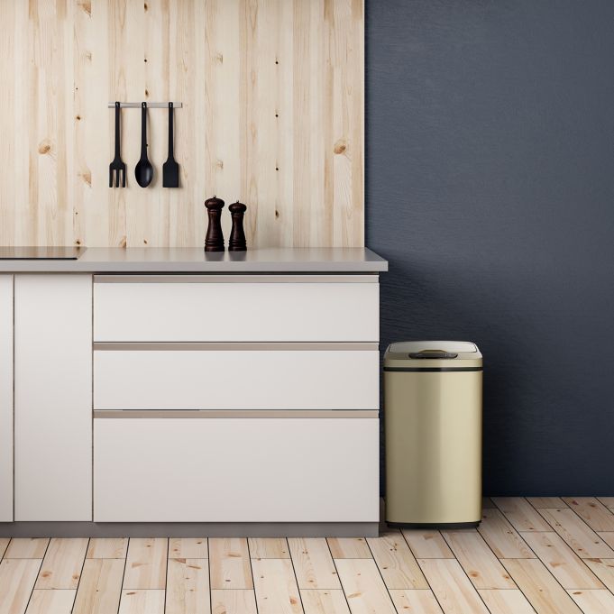 Sensorinė šiukšliadėžė 12L, juoda