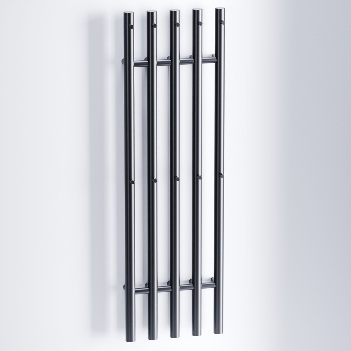 Rankšluosčių džiovintuvas Očenašek 5TT 40x130 cm, juodas, 10 kabliukų